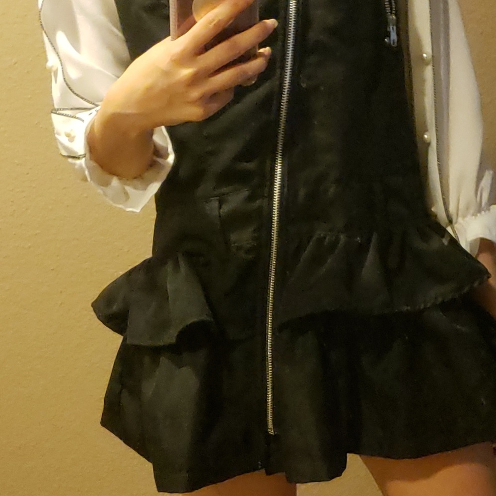 Goth style jacket dress and top